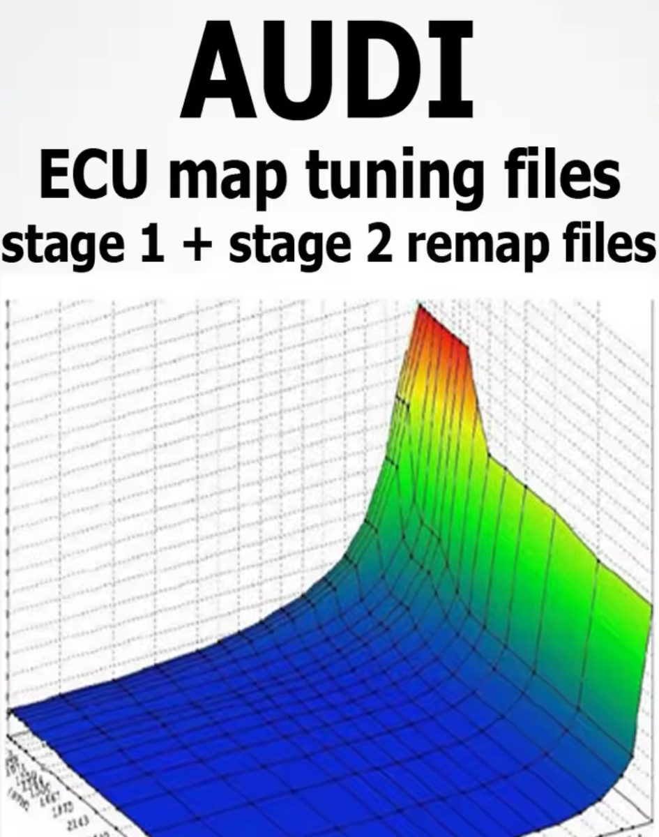 🚗💨 Audi ECU Map Tuning Files | Stage 1 & Stage 2 | Full Activation 🔧 | Version 54 | Remap Files for ECU Repair & Power Boost 💪