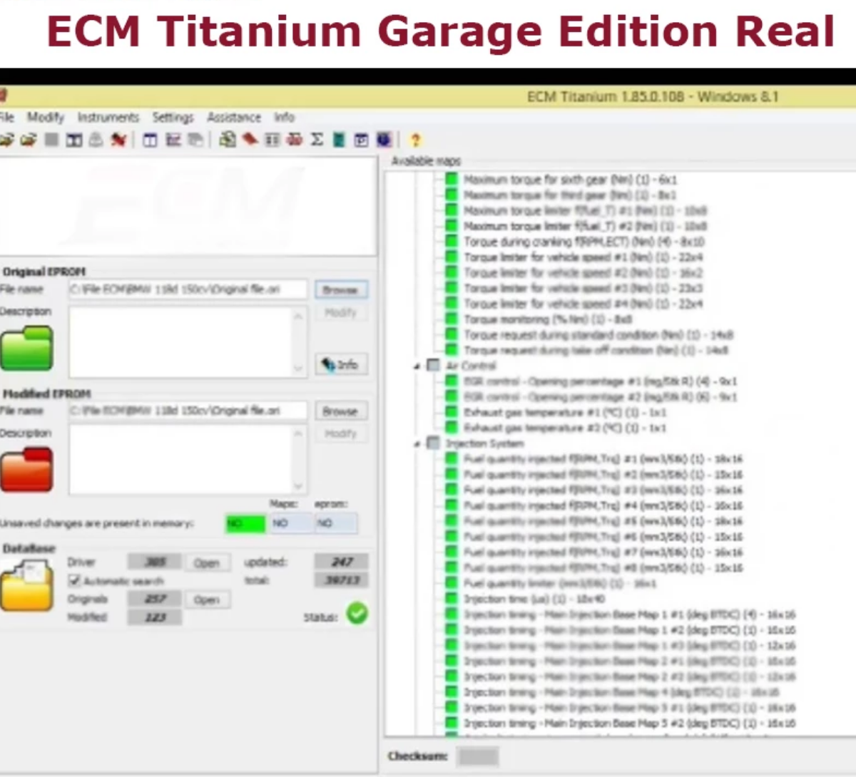 ECM Titanium Edition 2022 - 🎉 Fully Paid & Activated Software for Automotive Tuning 🚗🔧 (Full Activation)