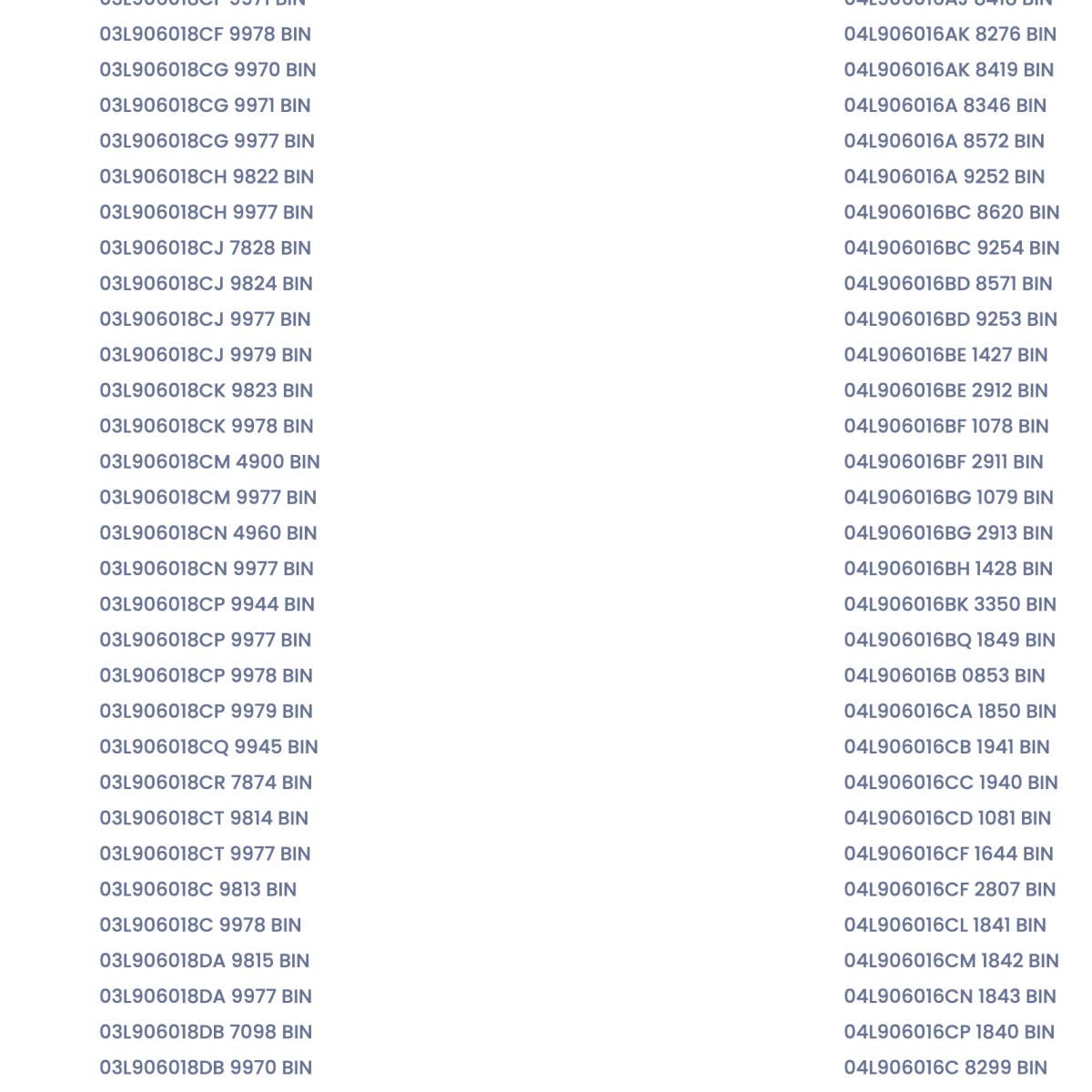 🚗 VAG EDC17 BIN Database – Original ECU Files for VW, Audi, SEAT & Škoda 🔧 | Full Activation & Version 3.3 ✔️