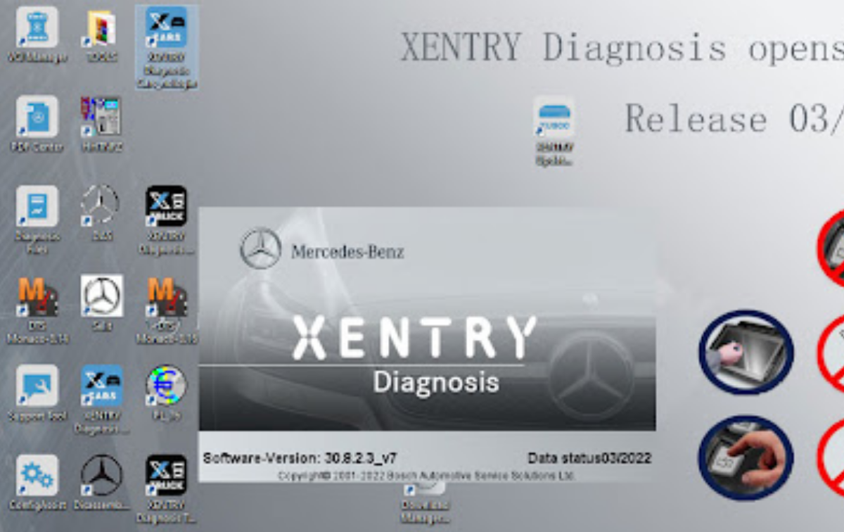 🚘 XENTRY Diagnosis PassThru 2022.3 (v22.3.2) — 🔥 Full Activation for Mercedes-Benz Diagnostic & Programming Suite 🧠⚙️✨