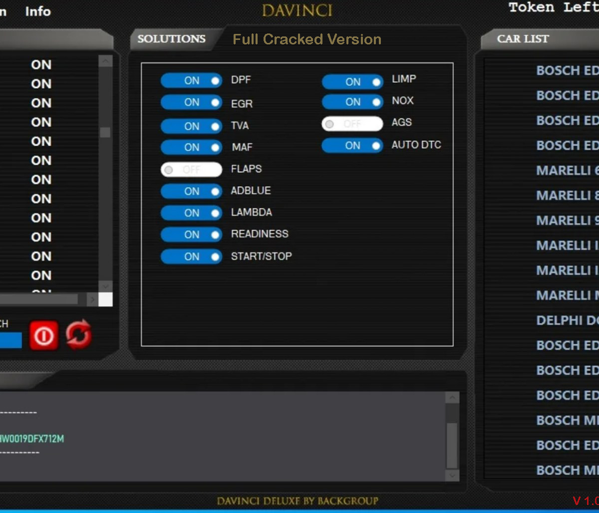 💥 DaVinci Deluxe 1.0.35 🔑 Fully Activated – Unlimited Tokens! ✅ | DPF, EGR, DTC, SLAPS, TVA, AdBlue 💧✨