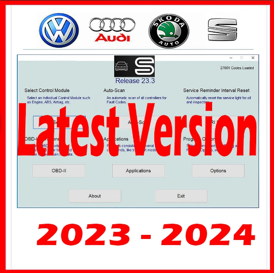 🛠️ Vagcom VCDS 20.4 Full Activation 🔑 + Key 2024 + NEW VCDS 23.3.1 VIIPlus Loader ✅